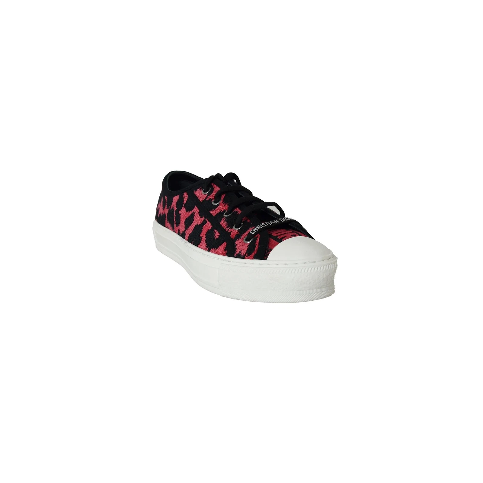 Baskets Dior Pop D Leopard Cotto Walk N Dior Framboise