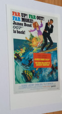 James Bond 007 - OHMSS 1969 - George Lazenby  - USA Poster - Postcard - 2012