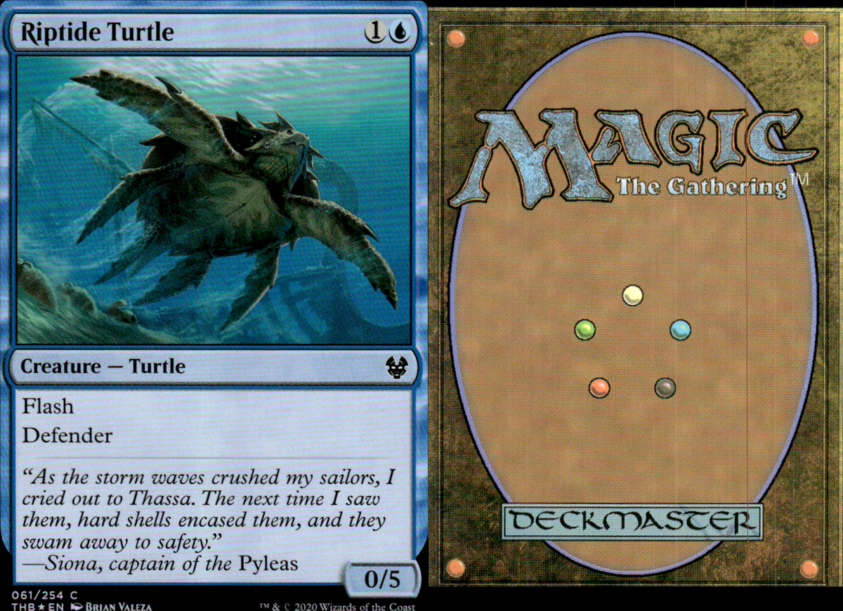 Magic the Gathering -MTG- Riptide Turtle Foil | eBay