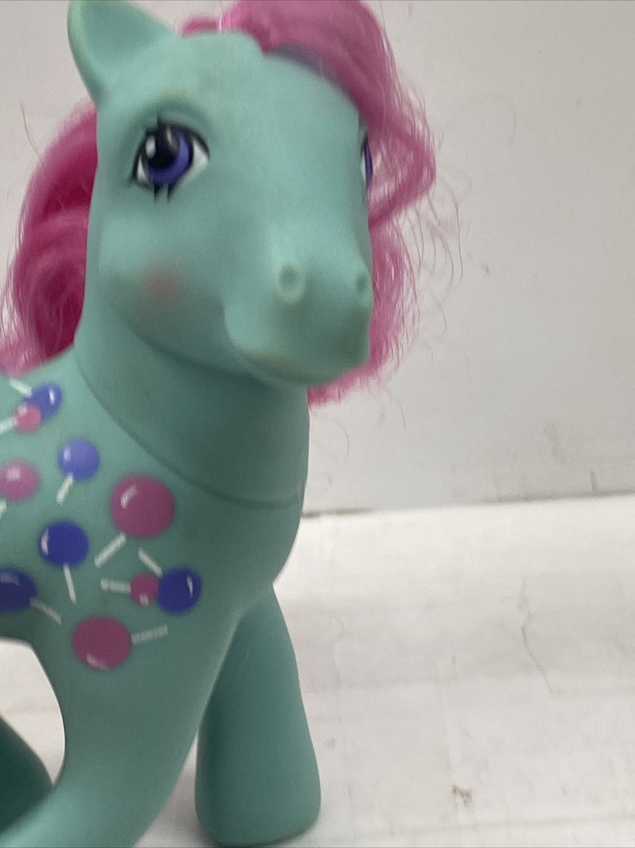 Mon Petit Poney G1 Sweet Tooth Lollipop 1987 Hasbro Hong Kong - Vintage