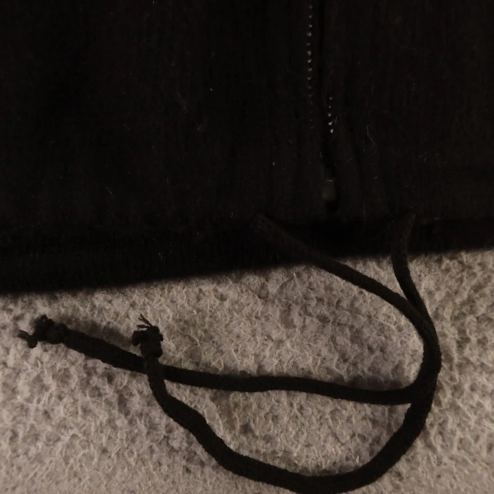 Camptex Sudadera con Capucha Para Hombres XL Negro Coyote 100% Lana Sudadera Cremallera Completa Azteca Occidental Foto 4 de 4