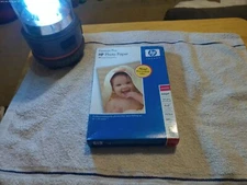 Genuine HP Premium Plus Photo Paper 4 X 6  Inkjet 56 Sheets 