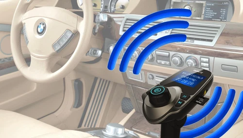 Charging Bluetooth Car Adapter Wireless FM Transmitter SD/USB MP3 Player for 
