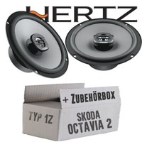 Hertz Lautsprecher FüR Skoda Octavia 2 1Z Heck Boxen Auto EinbauzubehöR/-Set Pkw