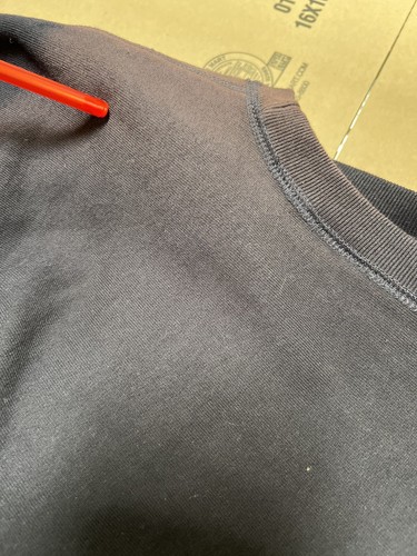 Pre Owned 2002 Vintage Supreme Camacho Crewneck XL Navy Pink Rare - Picture 8 of 10