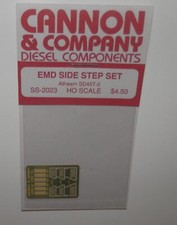 Cannon HO Scale EMD Side Step Set - Athearn SD45T-2 SS-2023 NIP