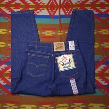 Vintage 90's Levi's 550 Orange Tab Denim 30x30 Jeans Relaxed Fit Tapered Leg NOS