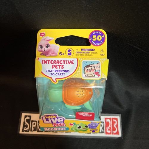 Little Live Pets NeeDees SANDEE TURTLE Interactive Pets Collectible Toy (2024)⚡️ - Picture 2 of 5