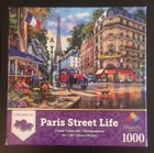 MAJESTIC PUZZLES “PARIS STREET LIFE” 1000 PIECES COMPLETE  — photo 1