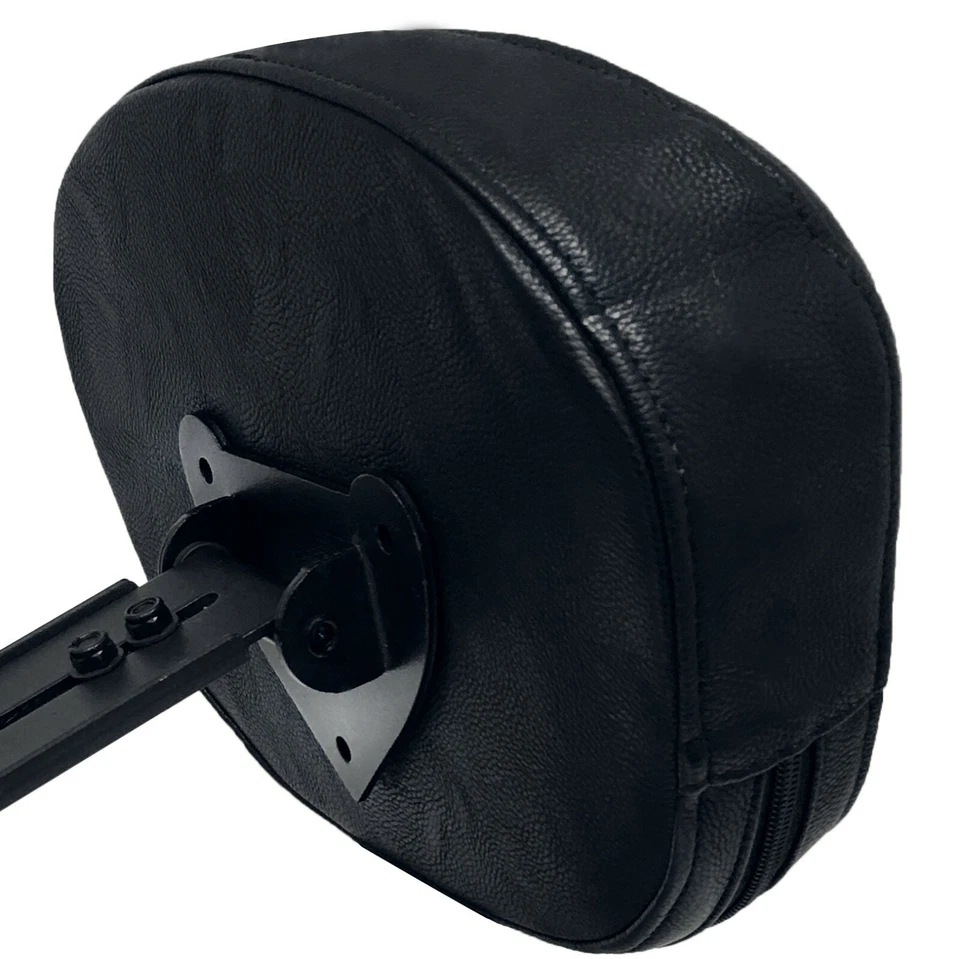 1998-up Yamaha V-Star 650 Custom Fully Adjustable Driver Back Rest Backrest Kit - Image 4 of 4