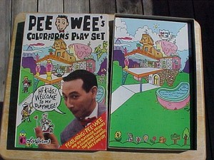 pee wee's colorforms play set