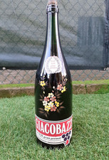 GIACOBAZZI NONANTOLA MAGNUM N.H. BRUT SPUMANTE DECORATO A MANO Bottiglia ml 3000