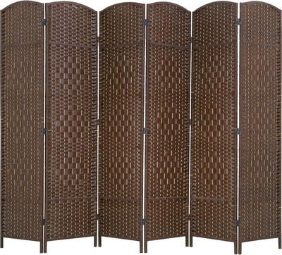 Room Divider 6 Panel Folding Privacy Divider 6 Ft Indoor Wall Divider Portable P