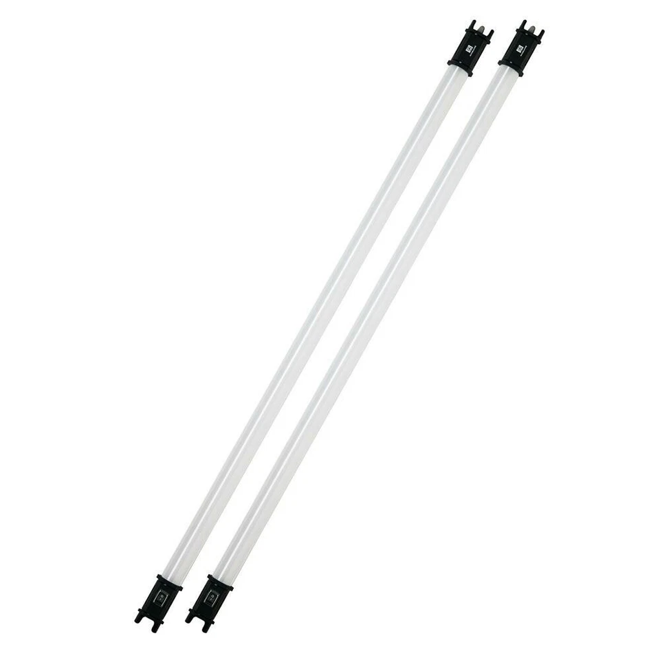 Nanguang Nanlite PavoTube 30C 4ft RGB LED Tube with Internal Battery 2 Light Kit - Image 2 of 4