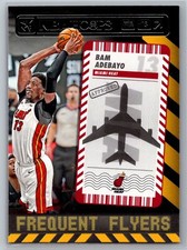 2021 Hoops Frequent Flyers Basketball #4 Bam Adebayo  Miami Heat