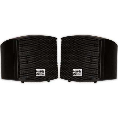 Bookshelf Music Audio Speakers Wired 