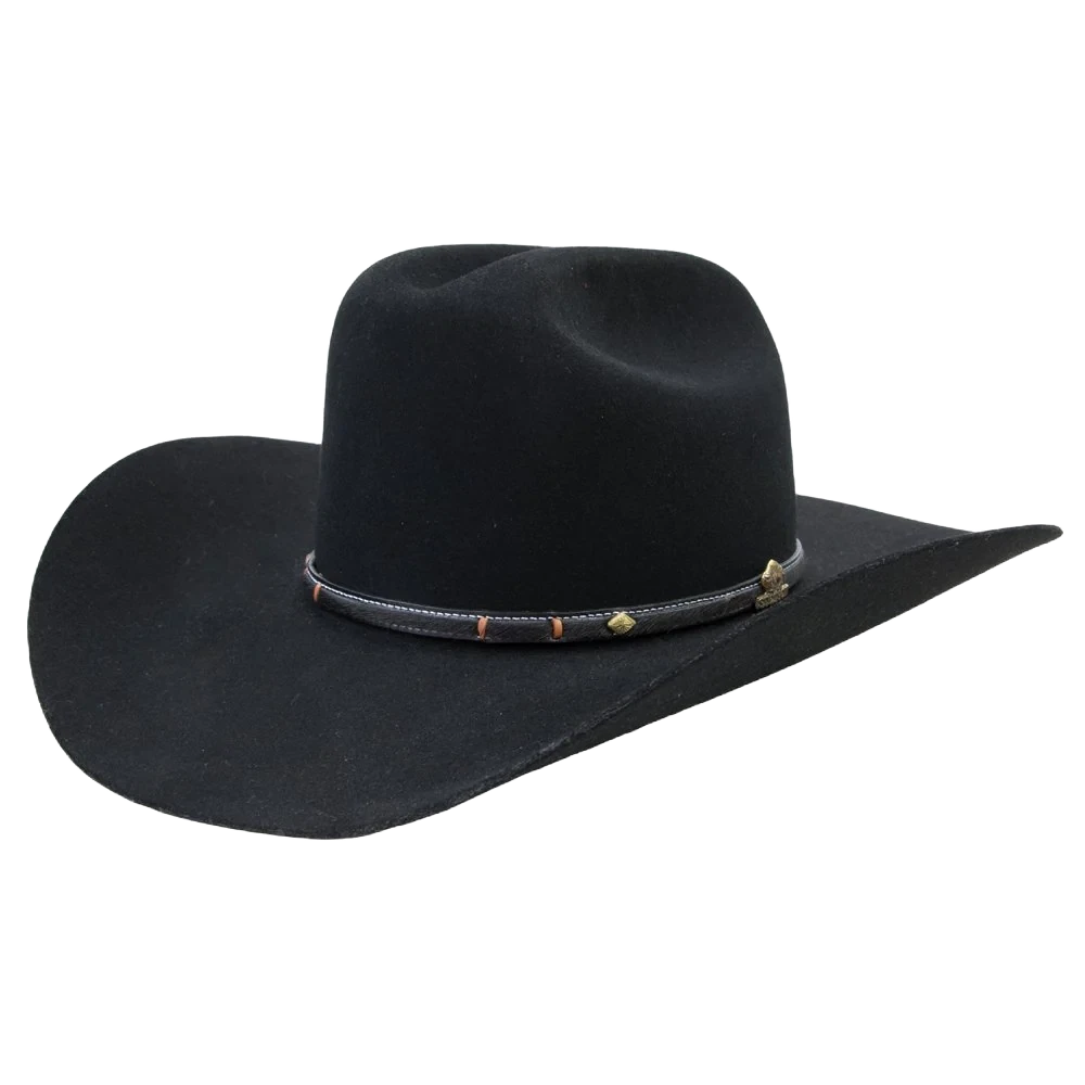 Stetson Buffalo Collection 4X Powder River Black Hat SBPWRV-754007