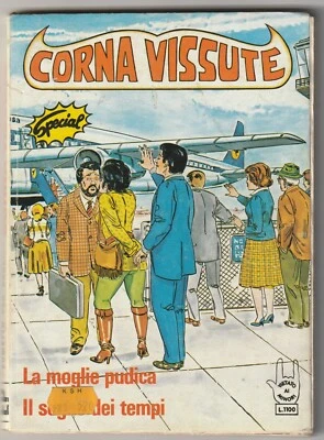 ✪ CORNA VISSUTE #2 La mogli pudica, Ediperiodici 1982 COMIC-TASCHENBUCH Z2- - Bild 1 von 3