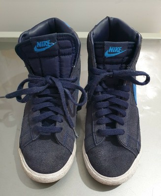 tenis cano alto azul marinho