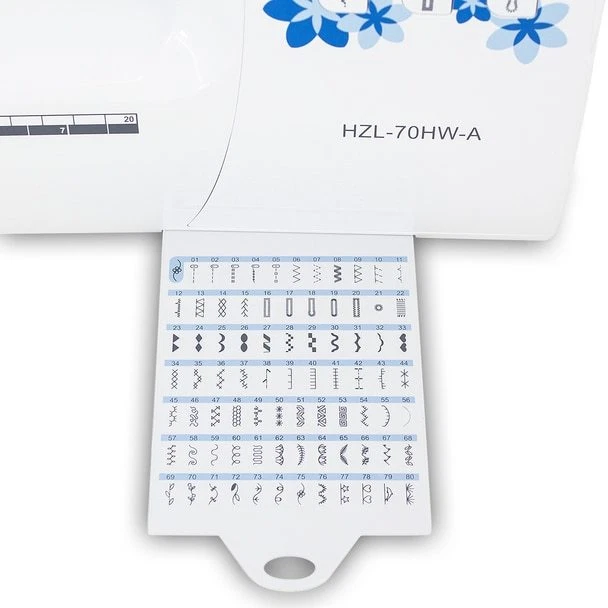 JUKI HZL-70HW HZL 70HW Compact Computerized Sewing and Quilting Machine - Image 4 of 4