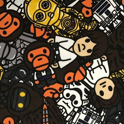 BAPE × Star Wars Milo full zip hoodie a bathing ape NIGO Size S | eBay