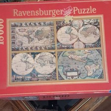 Ravensburger Historical World Map Jigsaw Puzzle 18000 Pieces Interlocking