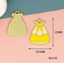 Lot cartoon princess Metal Charms DIY Earring Keychain Jewelry Making Pendants