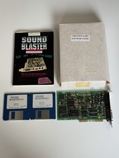 Creative Sound Blaster CT1350B 8-Bit Retro PC Gaming Sound Card Tested Vintage