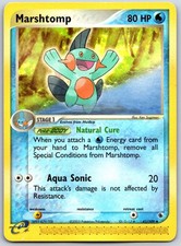 Pokemon TCG EX Ruby and Sapphire Marshtomp 41/109 LP/MP on eBay