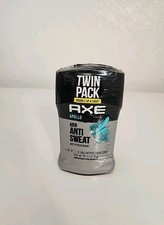 2-NEW Axe Apollo 48H Anti Sweat High Definition Scent Antiperspirant, 2.7 OzEach