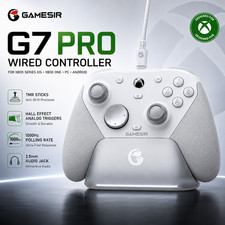 GameSir G7 Pro Xbox Controller TMR Hall Effect 1000Hz Wireless Android PC White