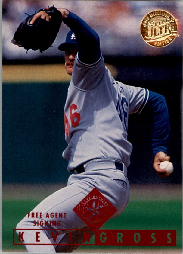 1995 Ultra Gold Medallion #335 Kevin Gross - BB