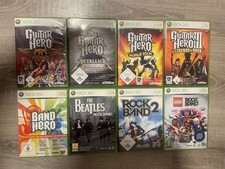8* Guitar Band Hero + Rockband ✅ Spiele Xbox 36O OVP | Bundle Sammlung Konvolut 