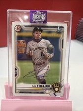 2025 TOPPS ARCHIVES SIGNATURE SAL FRELICK 1ST BOWMAN ON CARD AUTO  /50 DB-172
