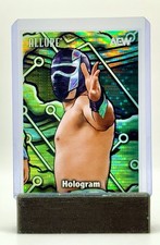 2026 Upper Deck Allure AEW Hologram Yellow/Green Color Flow Spectrum /99