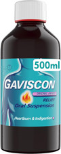 Gaviscon Original Aniseed Liquid 500Ml - Heartburn & Acid Reflux Relief, Fast-Ac