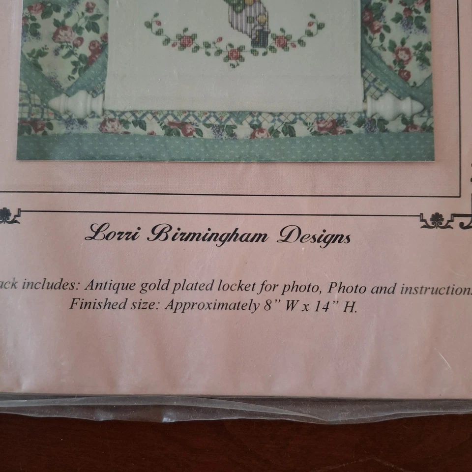 Lorri Birmingham Designs- Sweet Child of Mine Cross Stitch Chart Pack Sealed  - Image 3 of 4