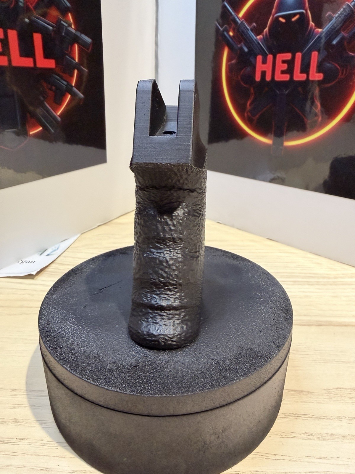 GRIP  A-r  Style Only Airgun Or Paintball -Carbon Fiber+cerakote