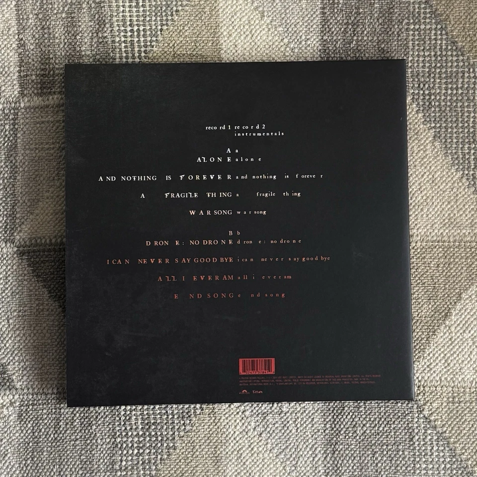 The Cure Songs of A Lost World + Instrumentals Double Red Vinyl Album NEW - Image 2 of 2