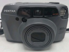 Pentax IQZoom 160 35mm Film Camera Point  Shoot Compact Japan NM