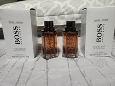 LOT OF TWO NEW HUGO BOSS THE SCENT (PRIVATE ACCORD) EDT 3.3 FL.OZ. (TESTER) 