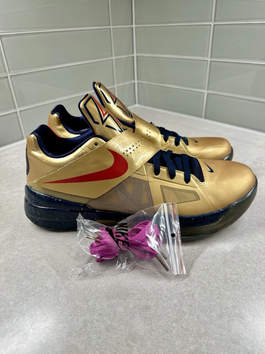Nike Zoom KD 4 Gold Medal for Sale | Authenticity Guaranteed  display picture 2