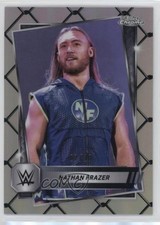 2025 Topps Chrome WWE Steel Cage Refractor 7/37 Nathan Frazer #187 19fv