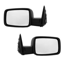For Dodge Ram 1500 2009 2010 Door Mirror Driver & Passenger Side Pair Non-Heated