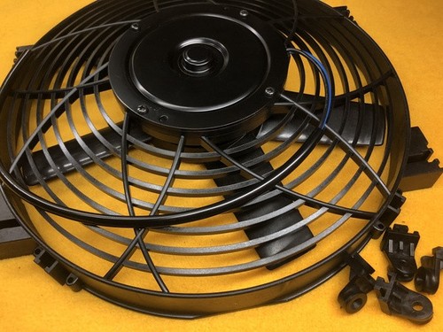 Davies Craig 0164 14" 12V Slim Radiator thermo fan + mounting kit Electric - Picture 3 of 6