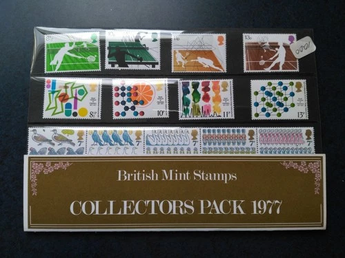 1977 British Mint Stamps Collectors Pack, No Reserve! (Lot #107)