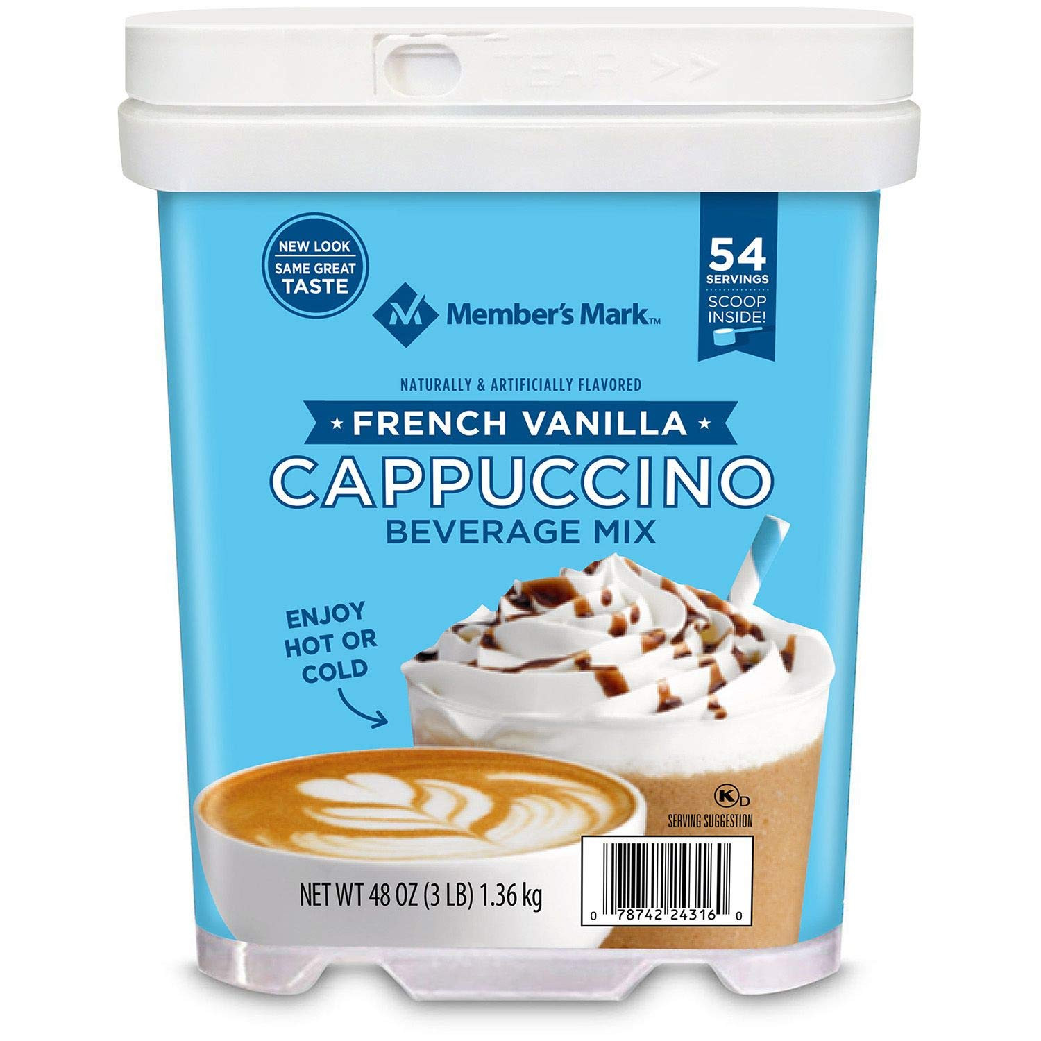 Member'S Mark French Vanilla Cappuccino Beverage Mix (48 Oz.