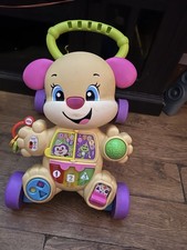Fisher-Price Baby Walker Activity Center Music Pink Purple