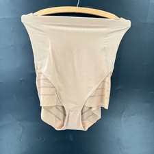 NEW Honeylove queen brief high rise compression shapewear sand nude tan XL NWT