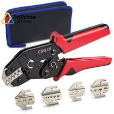 Ratcheting Wire Crimping Tools Set,For molex,JST,dupont style Open Barrel